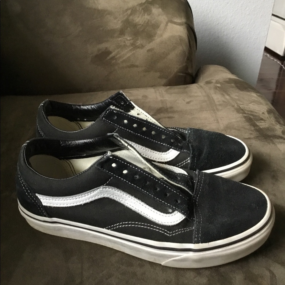 Black old school vans